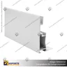 PERFIL FRAMELESS ALUMINIO 6 CM, foto 10