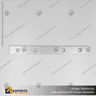 CONECTOR DE ALUMINIO PARA PERFILES ALP 180 CON TORNILLOS, foto 2